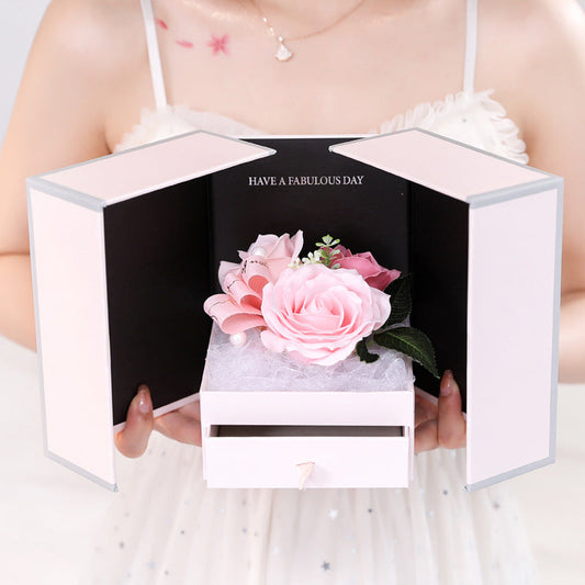 Creative Rose Jewelry Gift Box For Christmas And Valentine's Day LuxuryLifeWay Online Store
