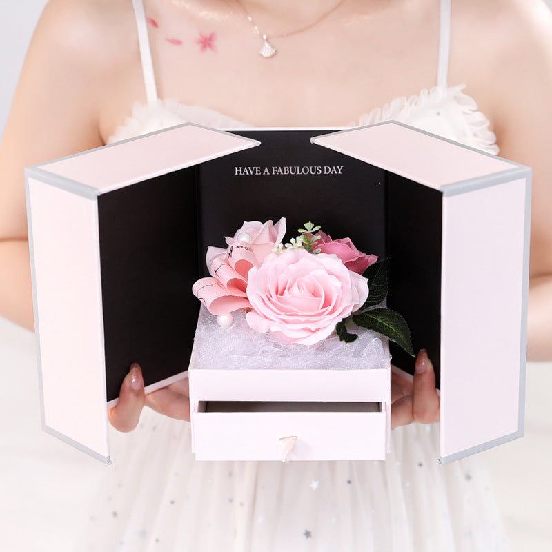 Creative Rose Jewelry Gift Box For Christmas And Valentine's Day LuxuryLifeWay Online Store