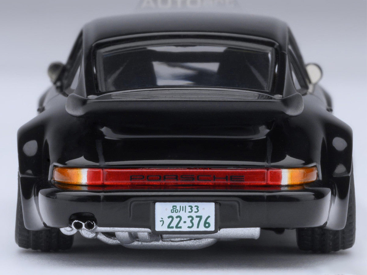 Porsche 911 (930) Turbo "Blackbird" Black "Wangan Midnight - Comic #1 Version" Manga 1/64 Model Car by Autoart LuxuryLifeWay Online Store