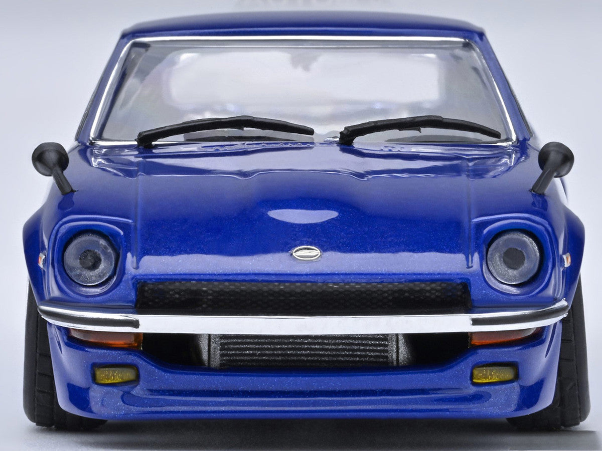 Nissan Fairlady Z RHD (Right Hand Drive) "Akuma No Z" Blue Metallic "Wangan Midnight - Comic #1 Version" Manga 1/64 Model Car by Autoart LuxuryLifeWay Online Store