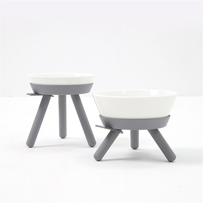 Dog dining table bowl Pets Fashion