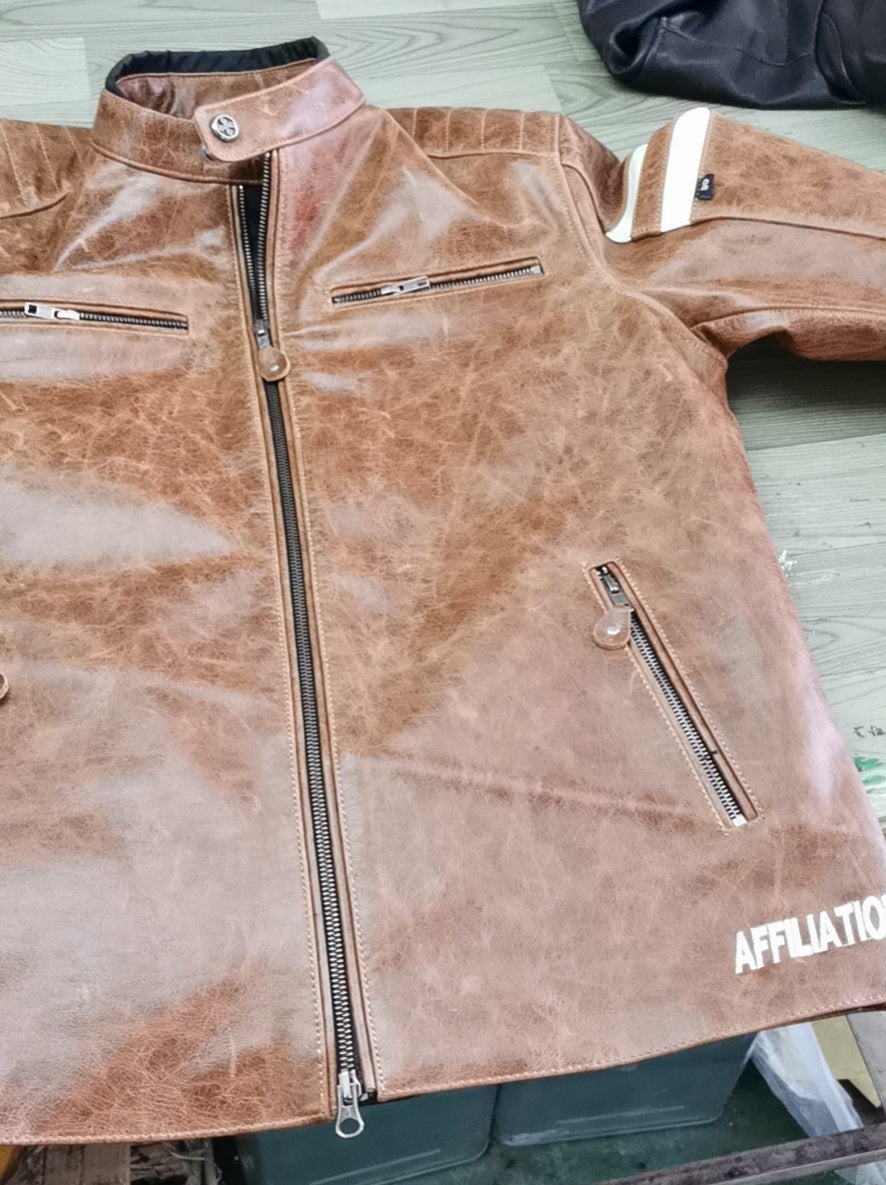 Motorcycle leather jacket Best YouTube Store