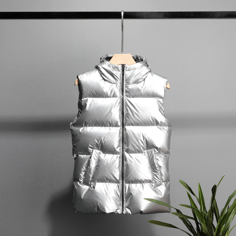 Down cotton vest