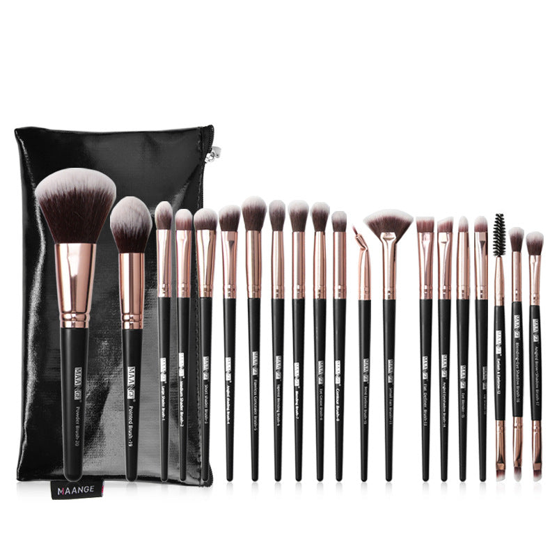 20-Piece Makeup Brush Set with Brush Bag LadyShow.Store