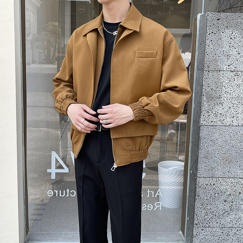 Short Jacket Light Mature Style Quality Men's Clothing Best YouTube Store