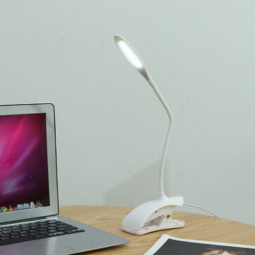1pcs Flexible LED Desk Clip-on Lamp Bed Beside Eye Protection Reading USB Table Light LuxuryLifeWay Online Store