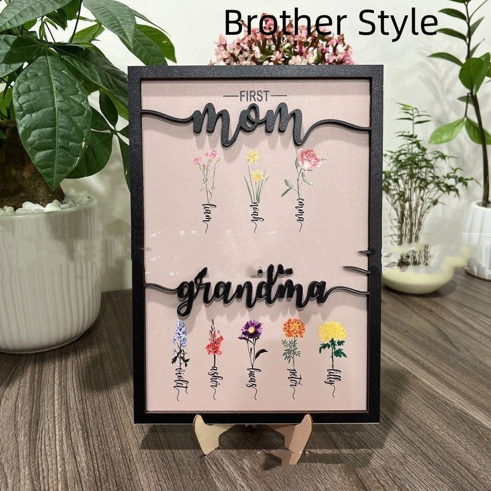 Photo Frame Gift Decoration Mother's Day Gift LadyShow.Store