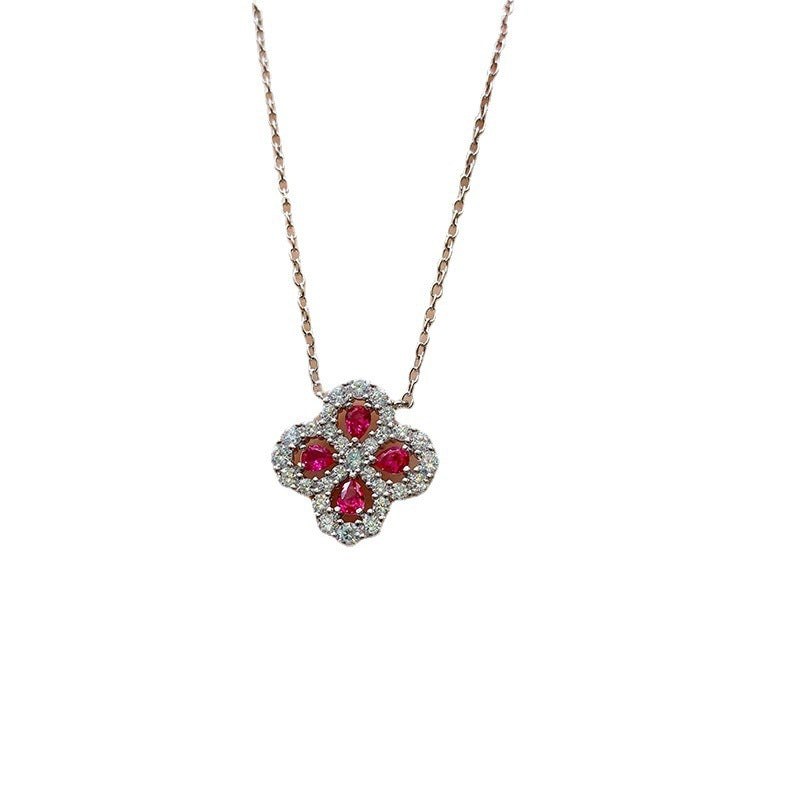 Ruby Square Bracelet for Women - Perfect Mother's Day Gift LadyShow.Store