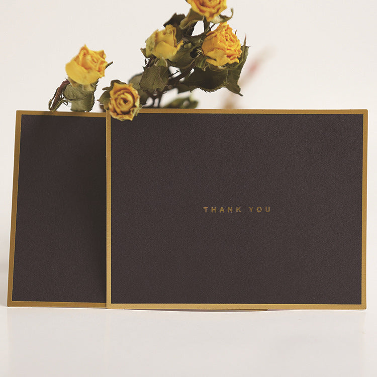 Quartet Bronzing Border Business Small Card CJD