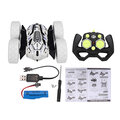 RC Stunt Car 2.4G 4WD 360° Rotate LED Lights Remote Control Off Road Double Sided Vehicles Model Kids Children Toys LuxuryLifeWay Online Store