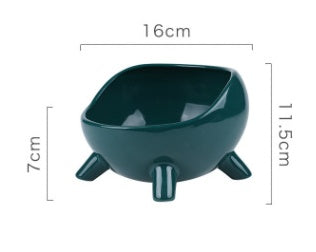 Cervical protection cat food bowl Pets Fashion