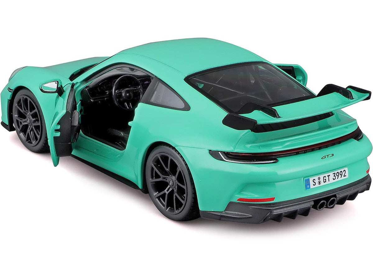 Porsche 911 GT3 Light Green 1/24 Diecast Model Car by Bburago LuxuryLifeWay Online Store