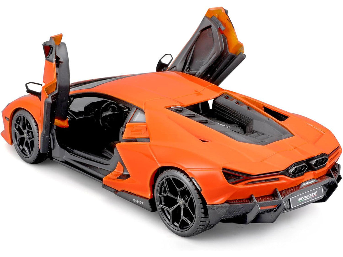 Lamborghini Revuelto Orange "Italian Design" Series 1/24 Diecast Model Car by Bburago LuxuryLifeWay Online Store