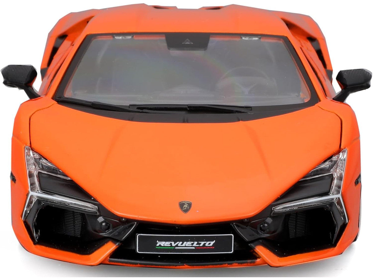 Lamborghini Revuelto Orange "Italian Design" Series 1/24 Diecast Model Car by Bburago LuxuryLifeWay Online Store