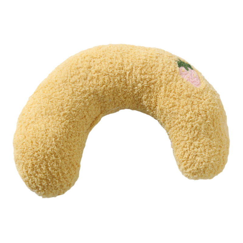 Little Pillow For Cats Fashion Neck Protector Deep Sleep Puppy U-Shaped Pillow Pets Pillow Kitten Headrest Dog Sleeping Pillow Pet Products Pets Fashion
