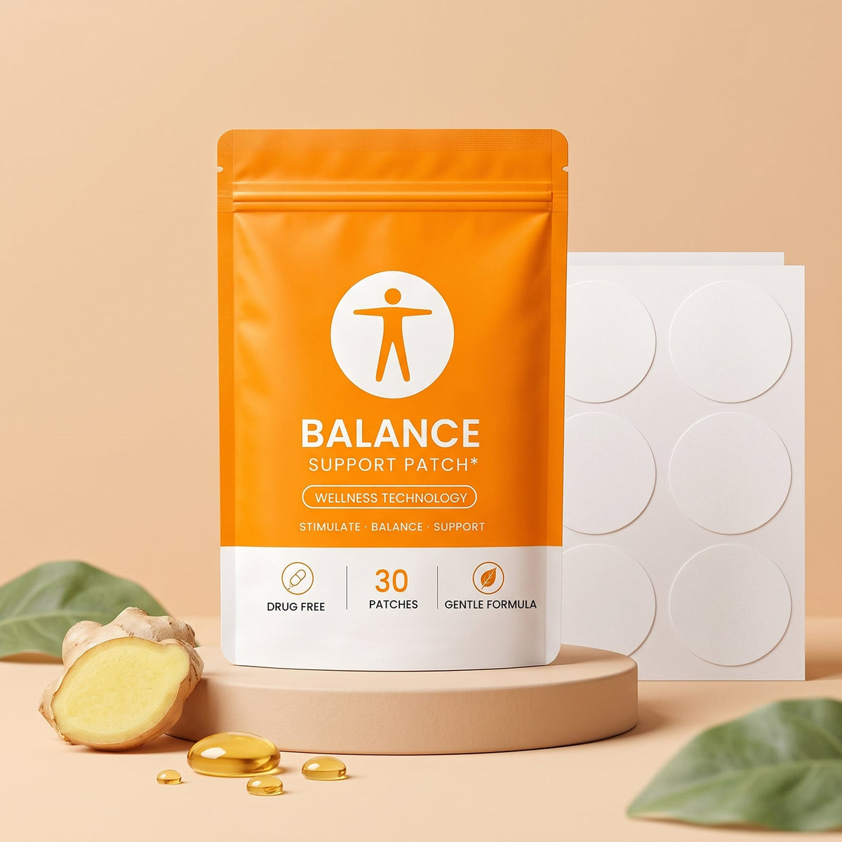 Balance Support Patch 30pcs Bag Tri Light Beauty