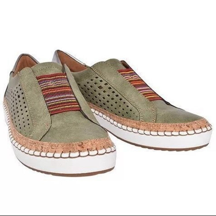 Large Size Casual Shoes European And American Canvas Shoes Women's Loafers LadyShow.Store