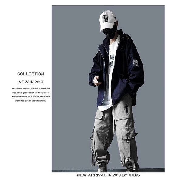 Multi-pocket vintage jacket Best YouTube Store