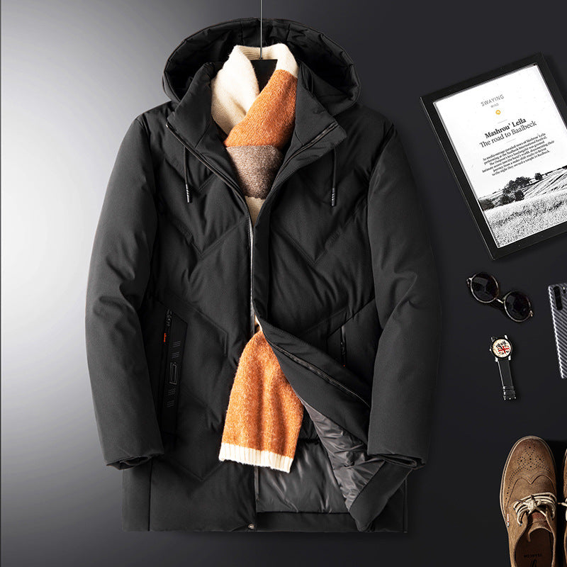 Men's hooded down jacket Best YouTube Store