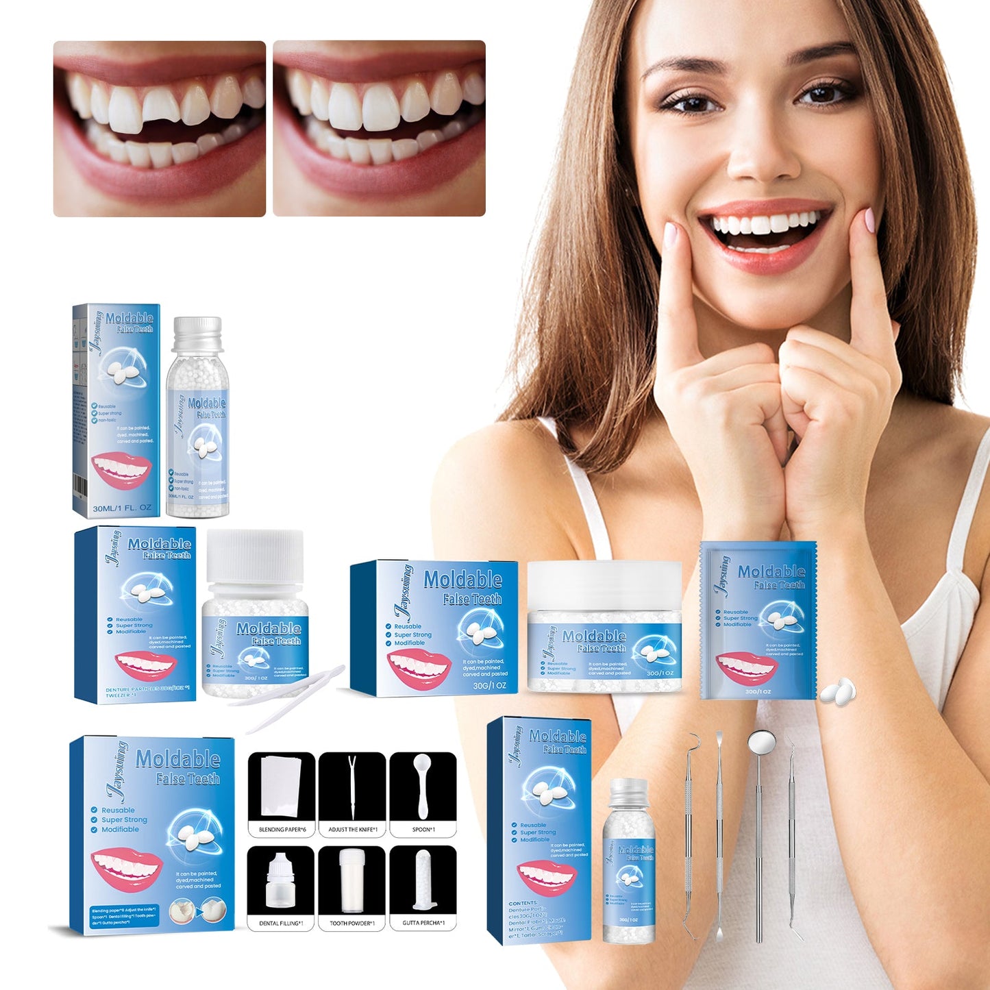 Cosmetic Dentures Modify Gum Tissue