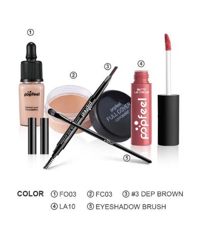 POPFEEL makeup set 5 pieces CJD2