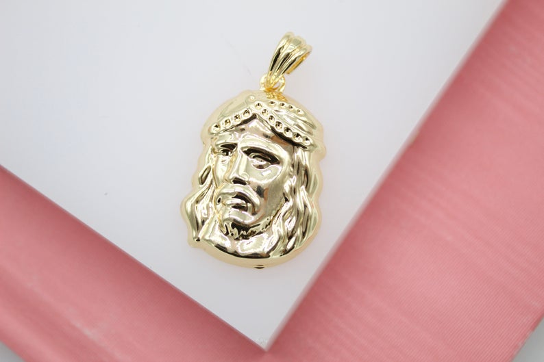 Jesus Head Pendant (A114) LuxuryLifeWay Online Store