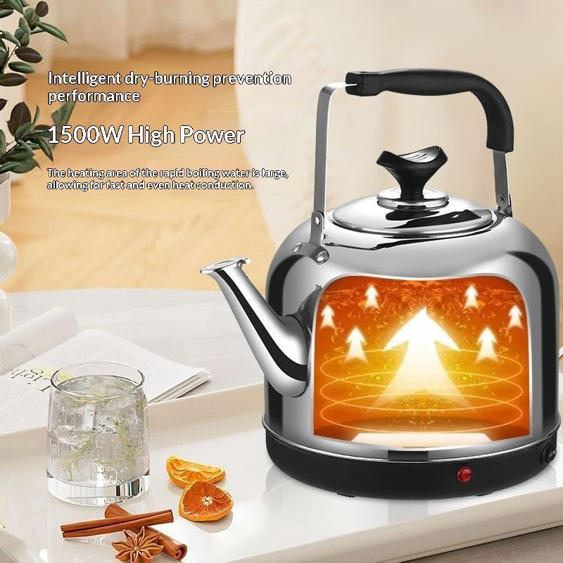 Stainless Steel Electric Kettle With Automatic Power-off PearlNestDecor.com