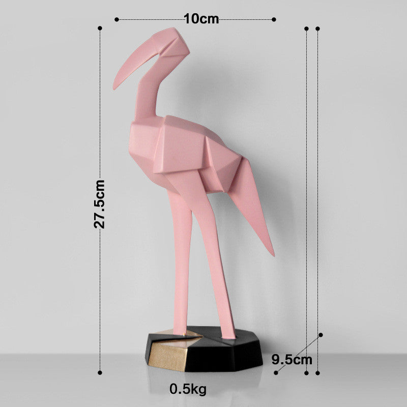 Nordic Creative Flamingo Decoration Resin Crafts LuxuryLifeWay Online Store
