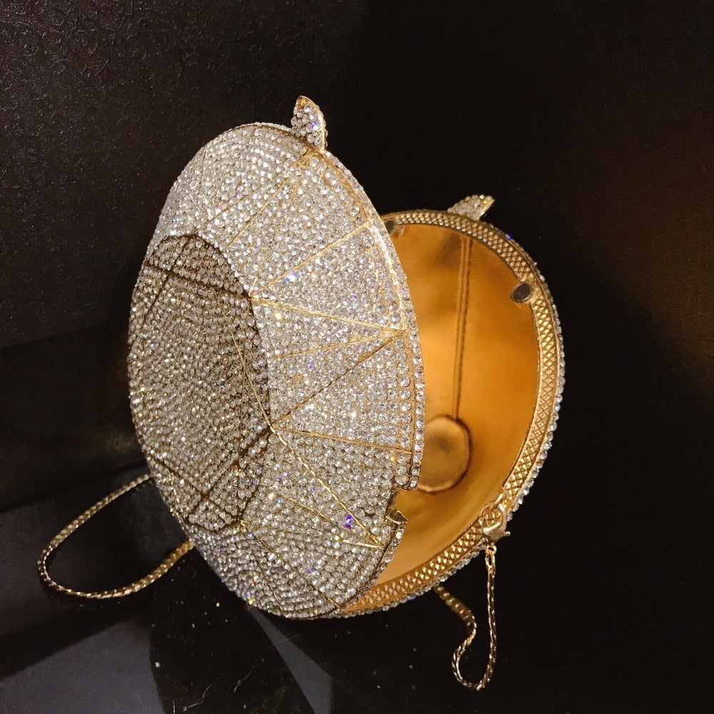 Three-dimensional diamond shape handbags LadyShow.Store