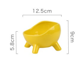 Cervical protection cat food bowl Pets Fashion