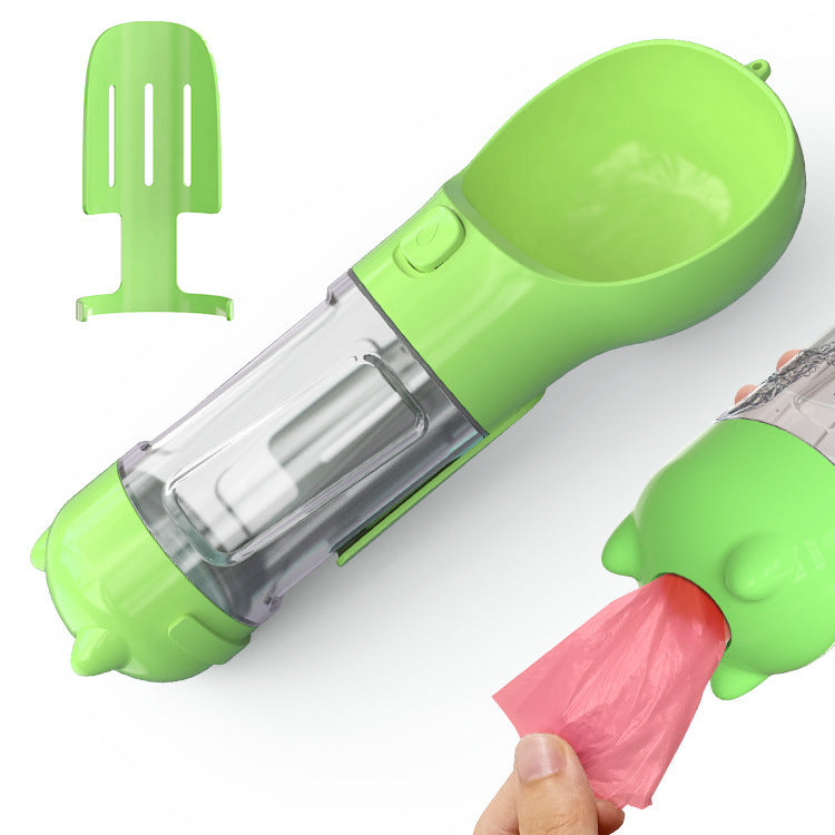 3-in-1 Portable Pet Water Bottle Pets Fashion
