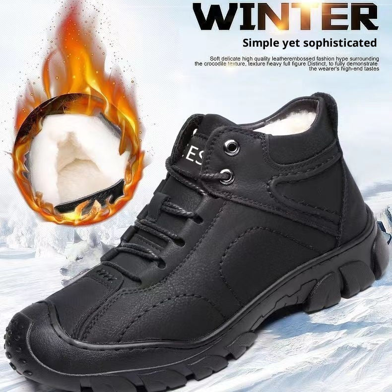 Outdoor Thermal Shoes With Front Laces Best YouTube Store