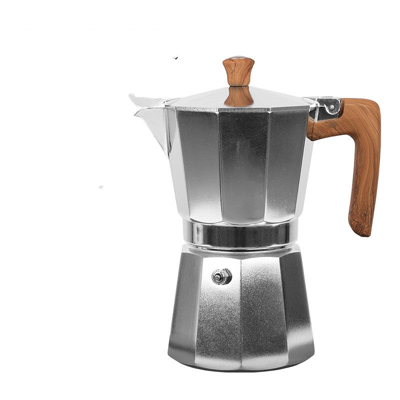 Outdoor Camping Italian Double Valve Mocha Kettle PearlNestDecor.com