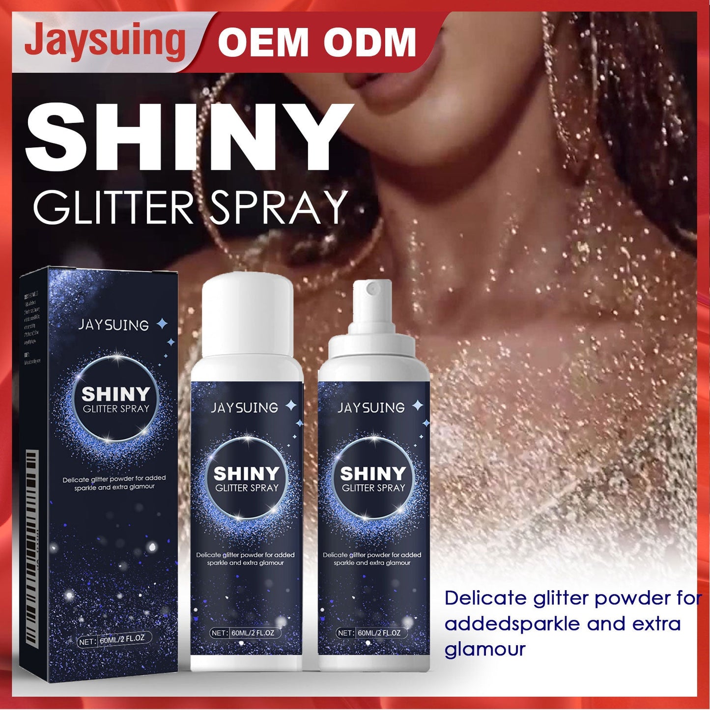 Brightening Glitter Spray Tri Light Beauty