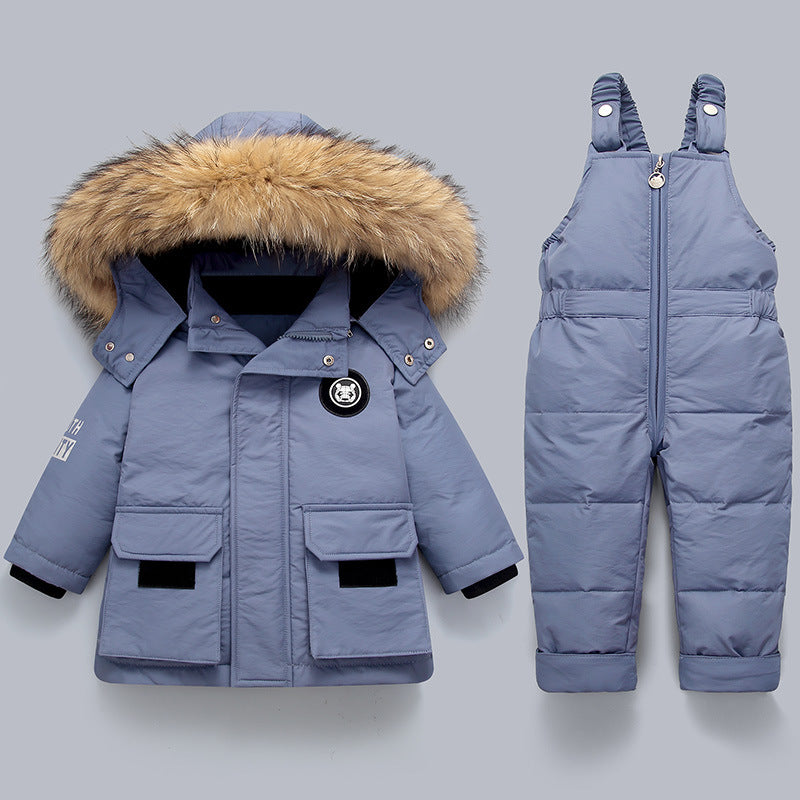 Children's Down Jacket Set for Ages 1-5 (2 Pieces) Pi-Mart