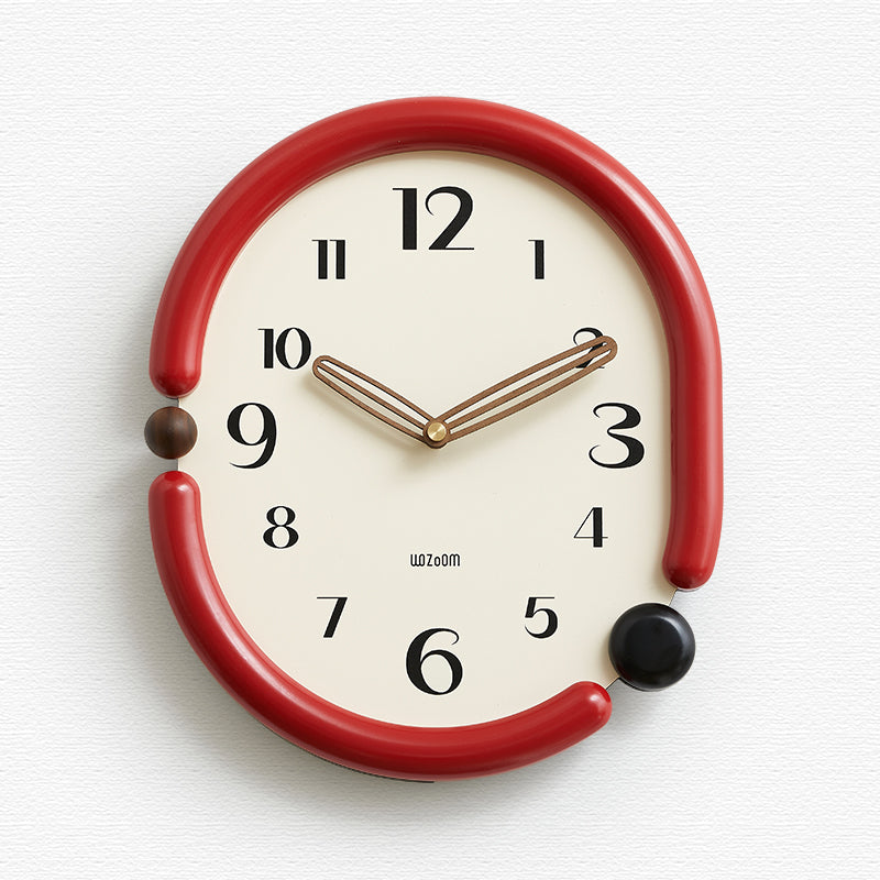Creative Simple Living Room Punch-free Wall Clock PearlNestDecor.com