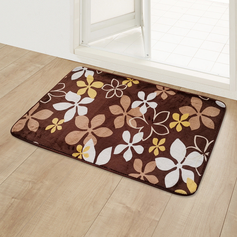 Door Kitchen Absorbent Carpet Bathroom Non-slip Floor Mat