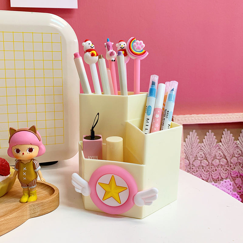 Pen holder makeup brush storage box CJD2