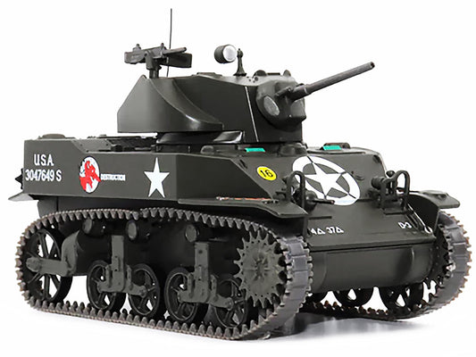 M5A1 Light Tank #16 "Destruction" "U.S.A. 37th Tank Battalion France September 1944" 1/43 Diecast Model by AFVs of WWII LuxuryLifeWay Online Store