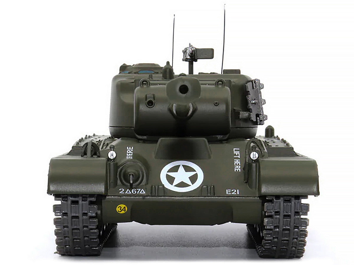 M26 (T26E3) Tank "U.S.A. 2nd Armored Division Germany April 1945" 1/43 Diecast Model by AFVs of WWII LuxuryLifeWay Online Store