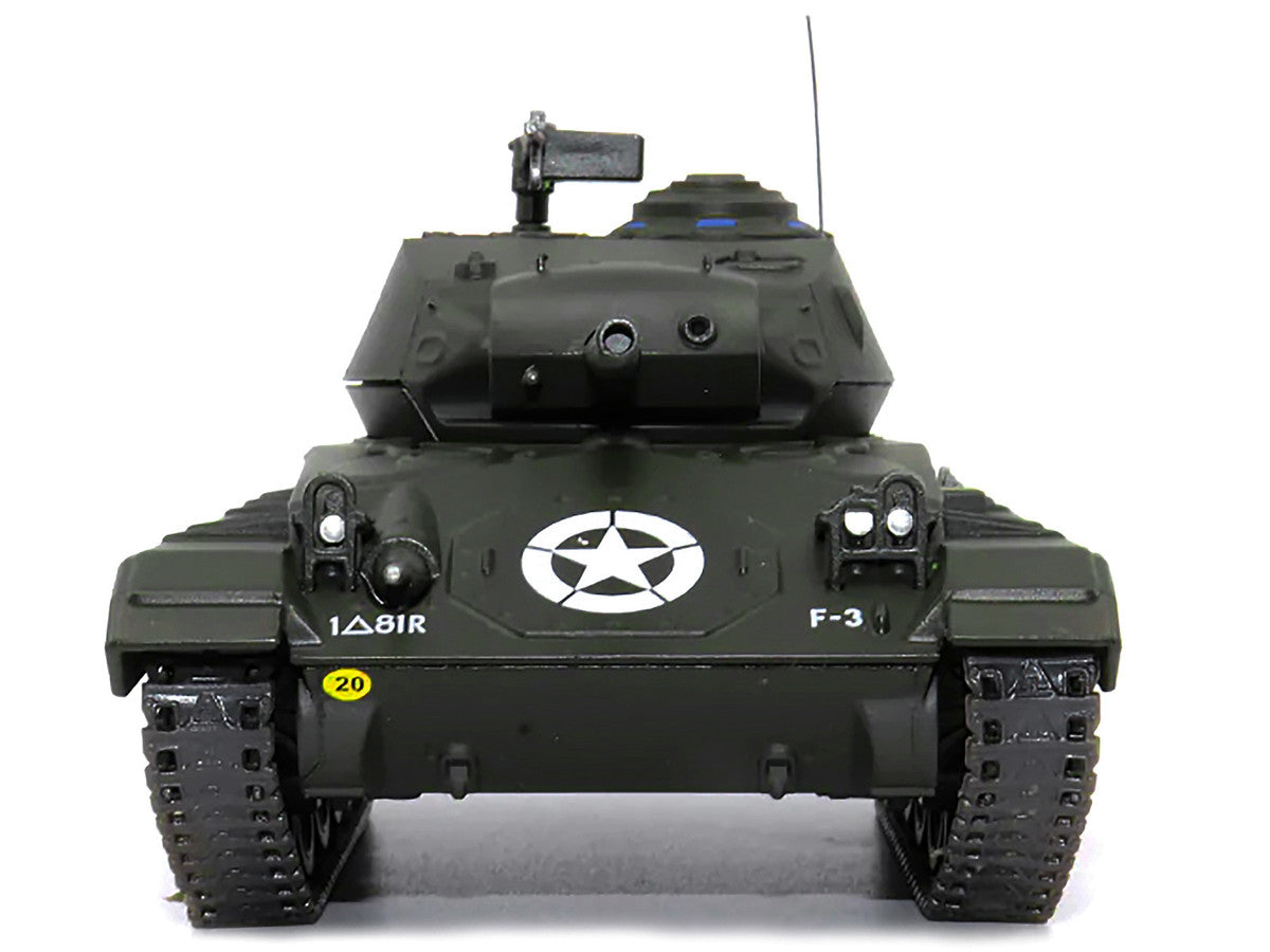 M24 "Chaffee" Tank #3 "U.S.A. 1st Armored Division Italy April 1945" 1/43 Diecast Model by AFVs of WWII LuxuryLifeWay Online Store
