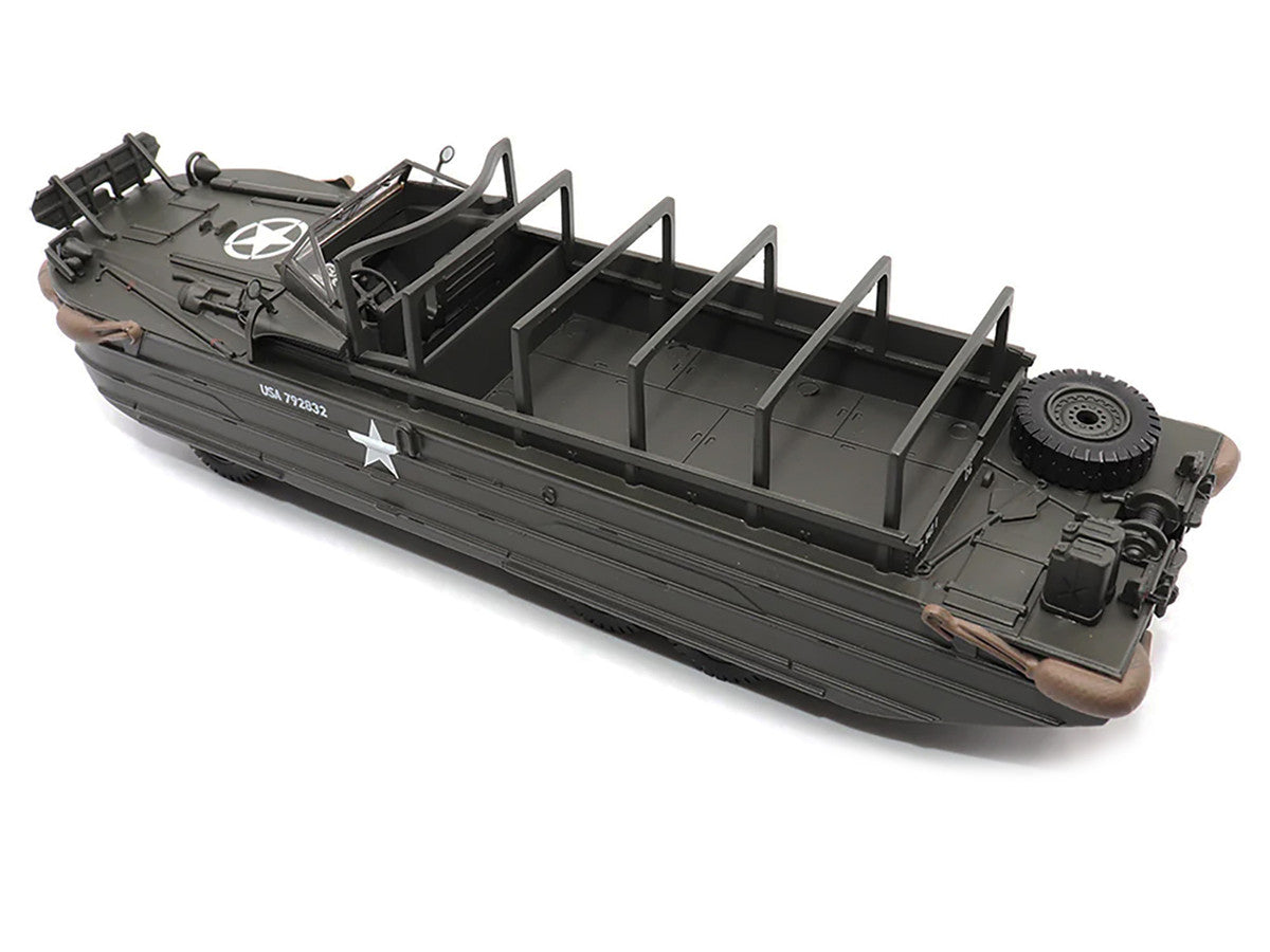 GMC DUKW Amphibious Vehicle Olive Drab "United States Army" 1/43 Diecast Model by Militaria Die Cast LuxuryLifeWay Online Store