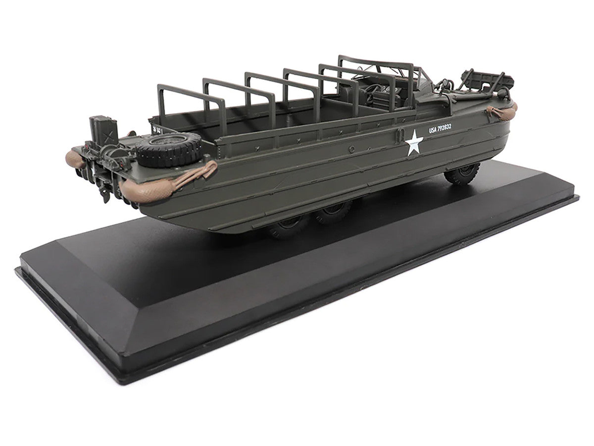 GMC DUKW Amphibious Vehicle Olive Drab "United States Army" 1/43 Diecast Model by Militaria Die Cast LuxuryLifeWay Online Store