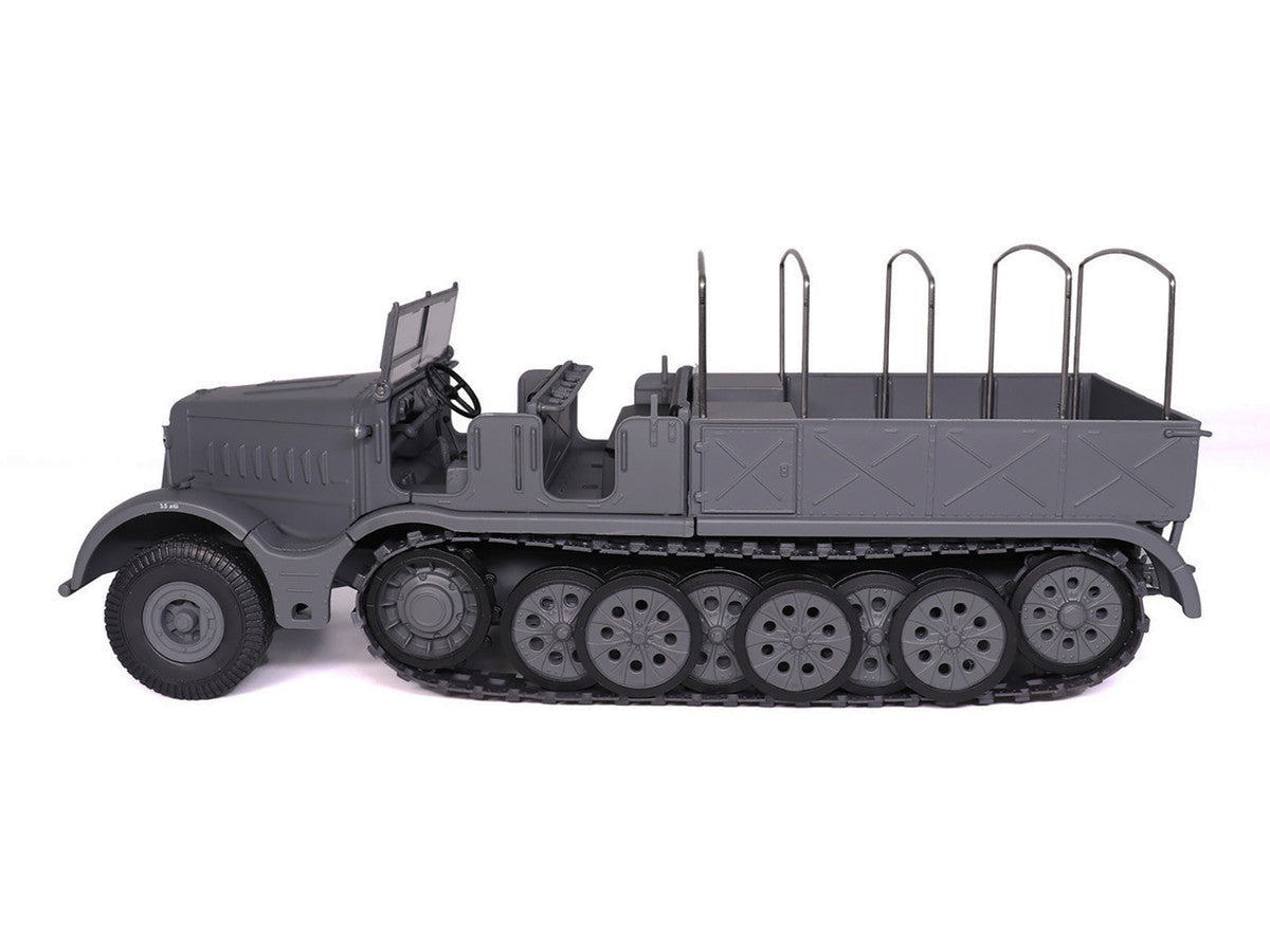 Sd.Kfz. 9 18-Ton FAMO AFV Gray "German Army" 1/43 Diecast Model by Militaria Die Cast LuxuryLifeWay Online Store