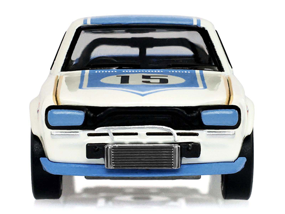 1972 Nissan Skyline 2000 GT-R (KPGC10) RHD (Right Hand Drive) #15 Kunimitsu Takahashi "50th Victory" White with Blue Stripe "Tokyo Torque" Series 10 1/64 Diecast Model Car by Greenlight LuxuryLifeWay Online Store
