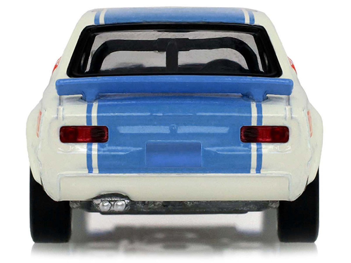 1972 Nissan Skyline 2000 GT-R (KPGC10) RHD (Right Hand Drive) #15 Kunimitsu Takahashi "50th Victory" White with Blue Stripe "Tokyo Torque" Series 10 1/64 Diecast Model Car by Greenlight LuxuryLifeWay Online Store