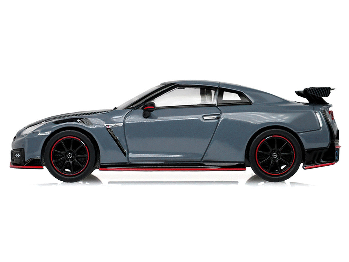 2024 Nissan GT-R (R35) NISMO RHD (Right Hand Drive) Stealth Gray with Carbon Top and Hood "Tokyo Torque" Series 10 1/64 Diecast Model Car by Greenlight LuxuryLifeWay Online Store