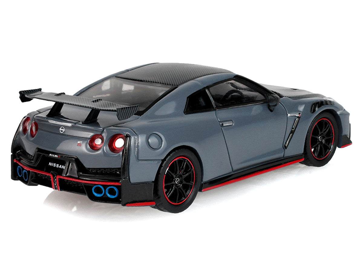 2024 Nissan GT-R (R35) NISMO RHD (Right Hand Drive) Stealth Gray with Carbon Top and Hood "Tokyo Torque" Series 10 1/64 Diecast Model Car by Greenlight LuxuryLifeWay Online Store