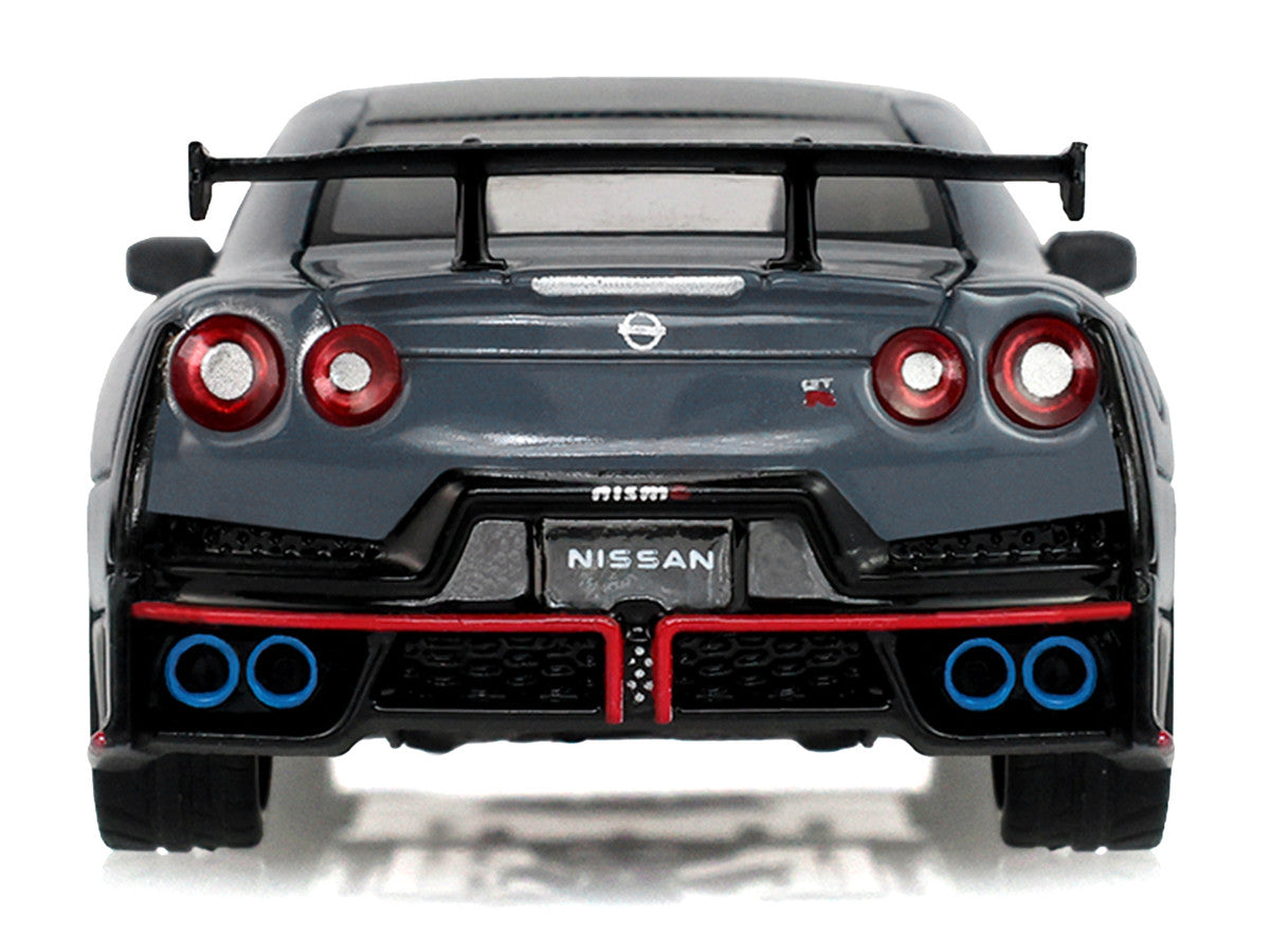 2024 Nissan GT-R (R35) NISMO RHD (Right Hand Drive) Stealth Gray with Carbon Top and Hood "Tokyo Torque" Series 10 1/64 Diecast Model Car by Greenlight LuxuryLifeWay Online Store