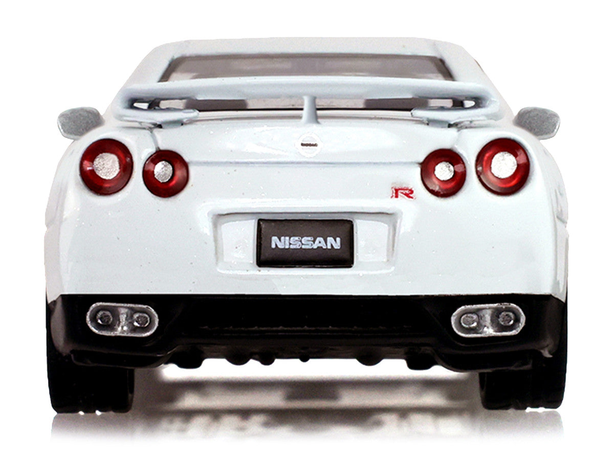 2007 Nissan GT-R (R35) Pearl White with Gold Wheels "Tokyo Torque" Series 10 1/64 Diecast Model Car by Greenlight LuxuryLifeWay Online Store